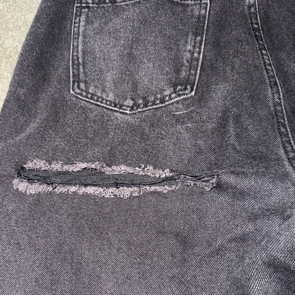 Black Distressed Jeans - Picture 4 of 4